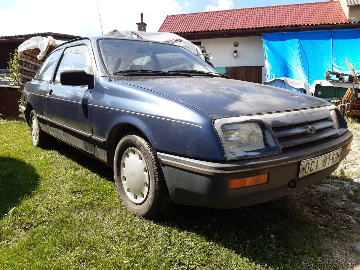 FORD SIERRA COUPE – 2 dveř, 2,3 D / 1984, STK 8/2024