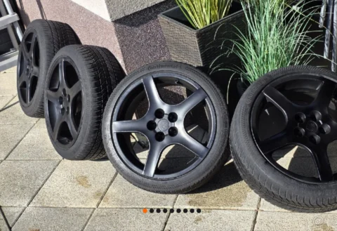 Elektrony 5x100 R18 8J Continental 225/40
