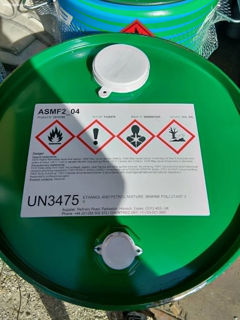 Pretekársky benzín ARAMCO